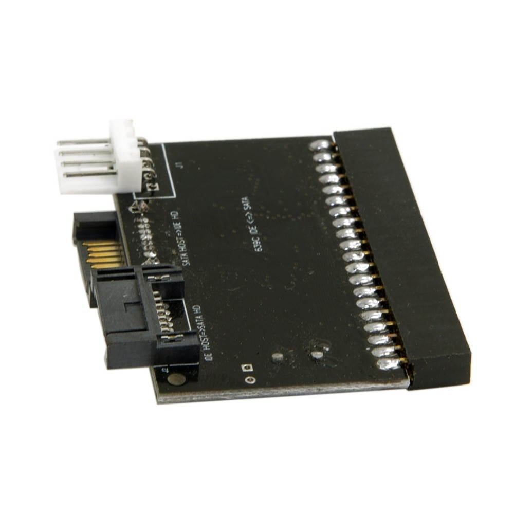 IDE 100 133 PATA to Dual Serial SATA 7PIN Adapter Reversible Converter for Hard Disk Drive