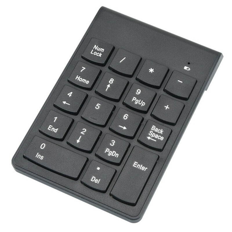 Vicabo 18 Keys Wireless Bluetooth Numeric Keypad, Mini Digital Keyboard for IMac/MacBook Air/ Notebook/Desktop