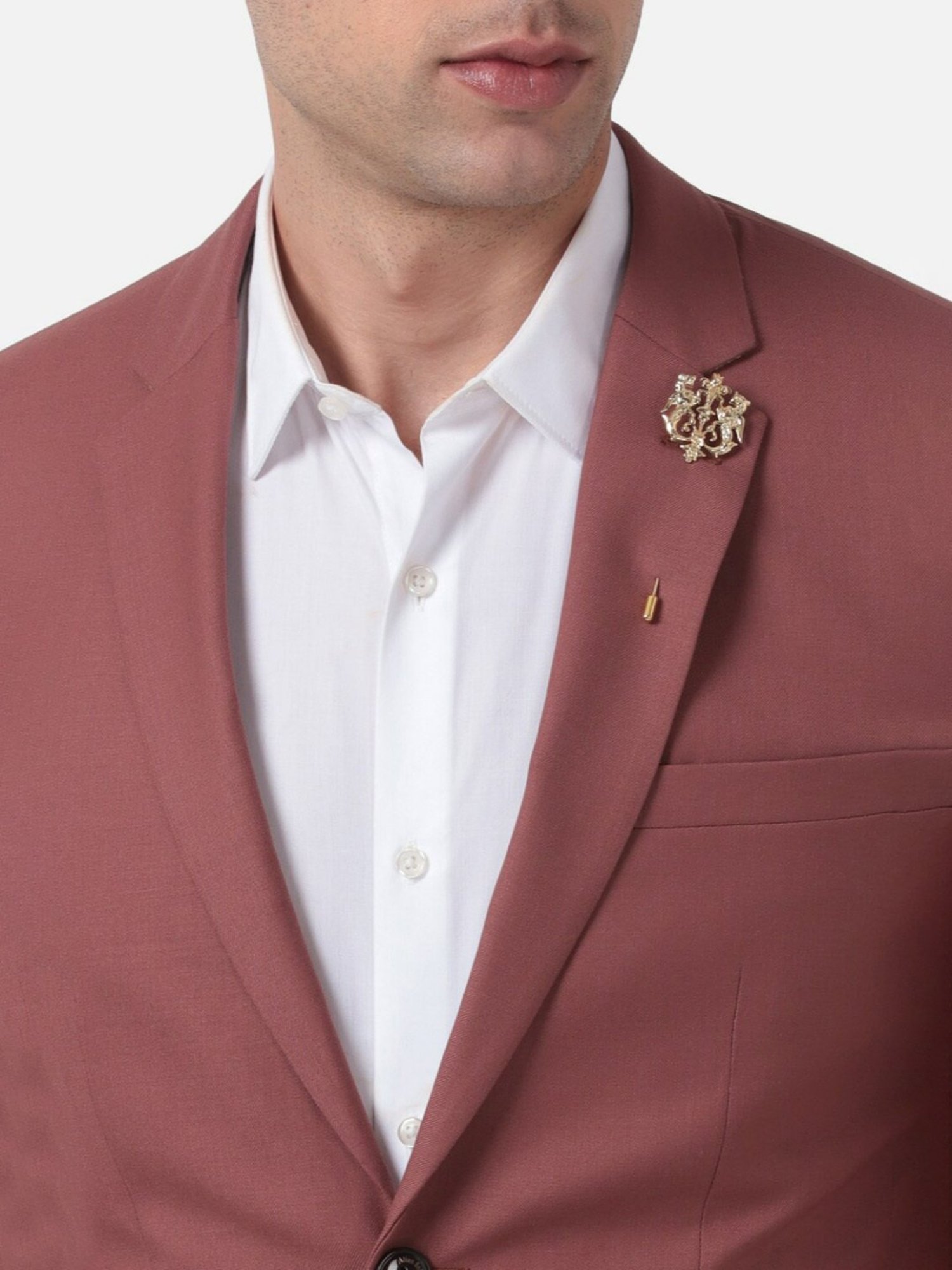 Van Heusen Golden Lapel Pin