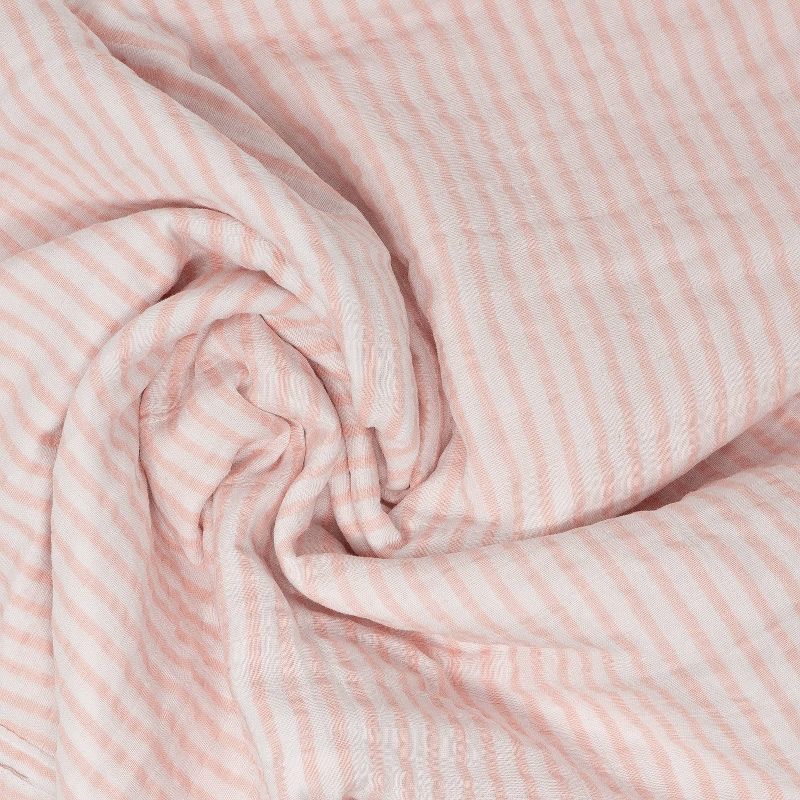 Living Textiles Bento Gift Set Pink Swaddle + Kenzie - 2pk