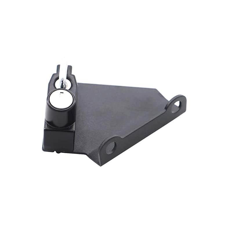 Motorcycle Helmet Lock Anti-Theft Helmet Security Locks Compatible with YZF-R1/M 2015-Newer, YZF-R6 2017-Newer-Black