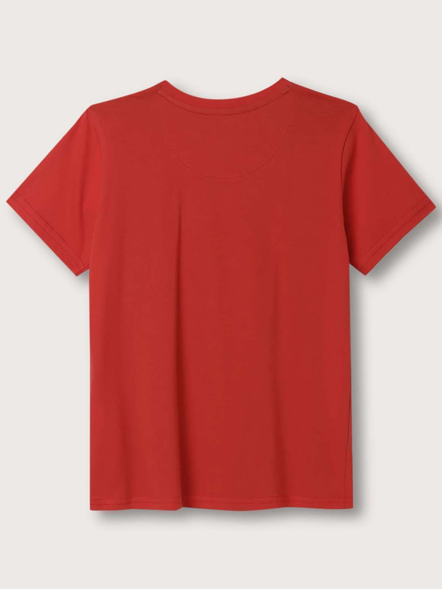 Blue Giraffe Kids Blue & Red Cotton Printed Spiderman T-Shirt