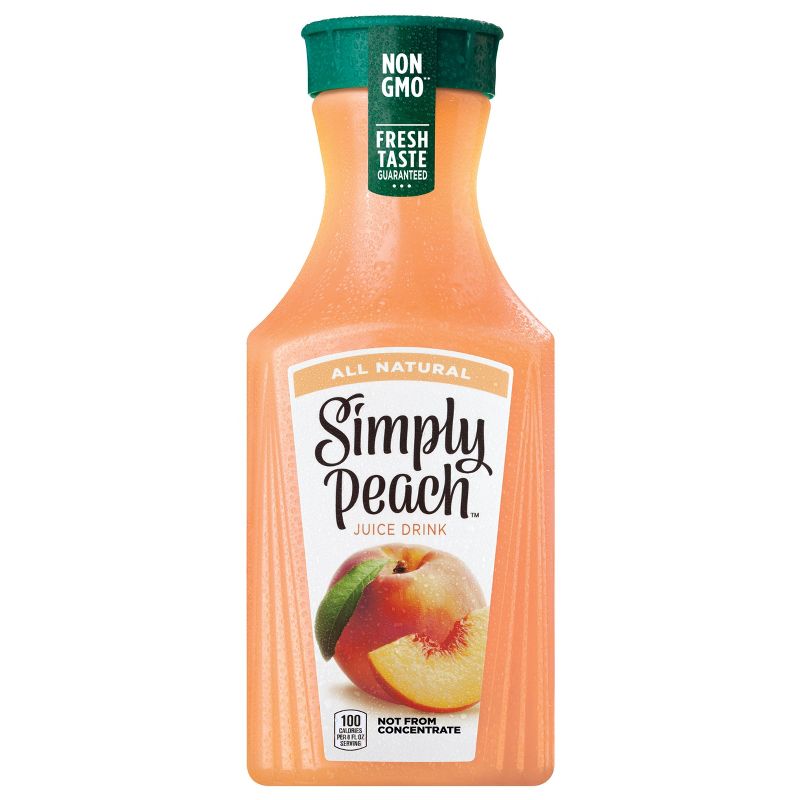 Simply Peach All Natural Juice Drink - 52 fl oz