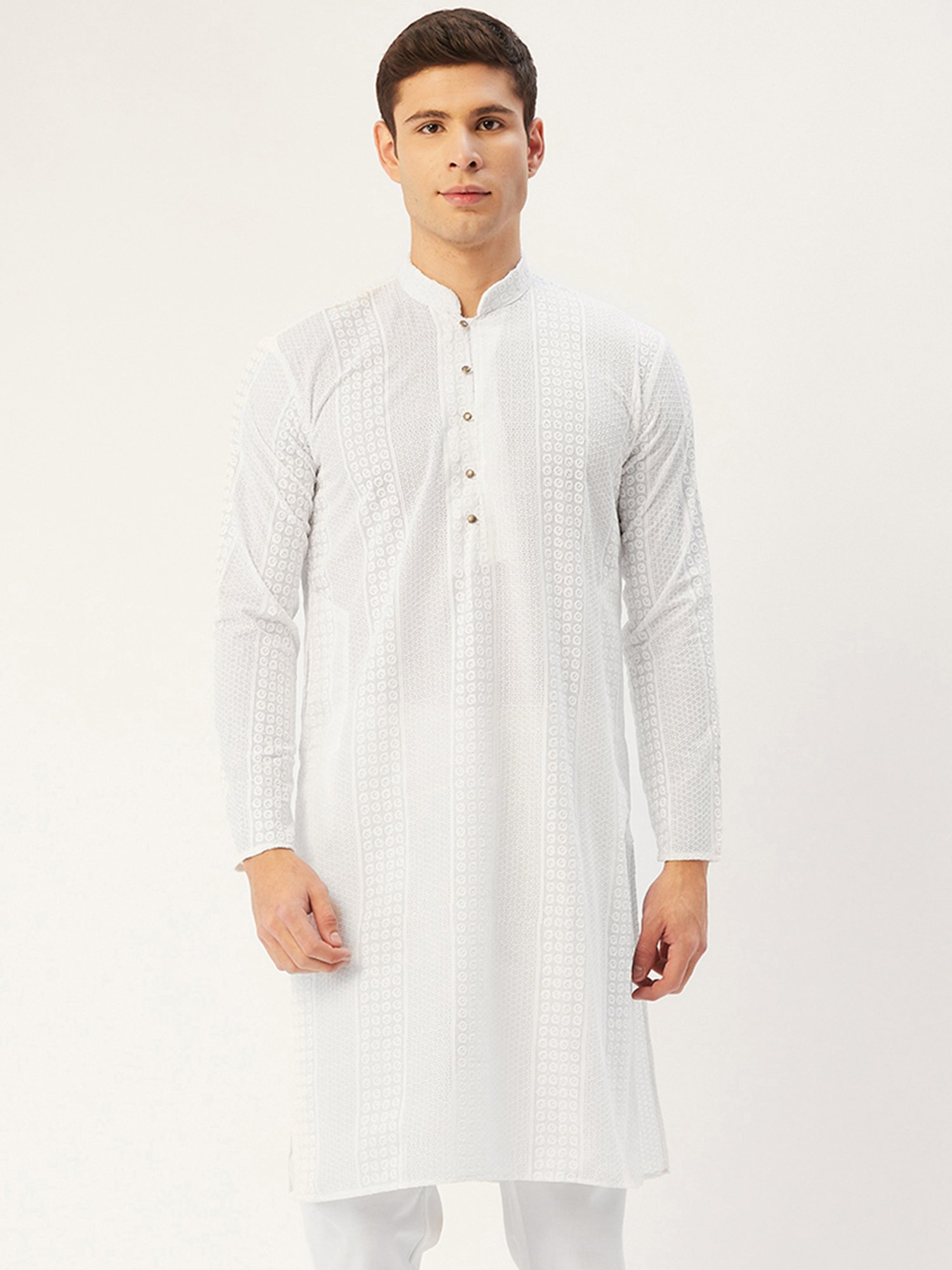 Jompers White Ethnic Wear Yes