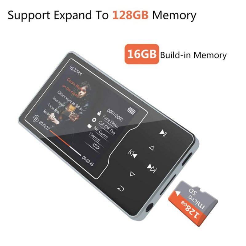 Slick MP518 1.8" LCD Digital Music/Video Player Voice Recorder microSD 4GB