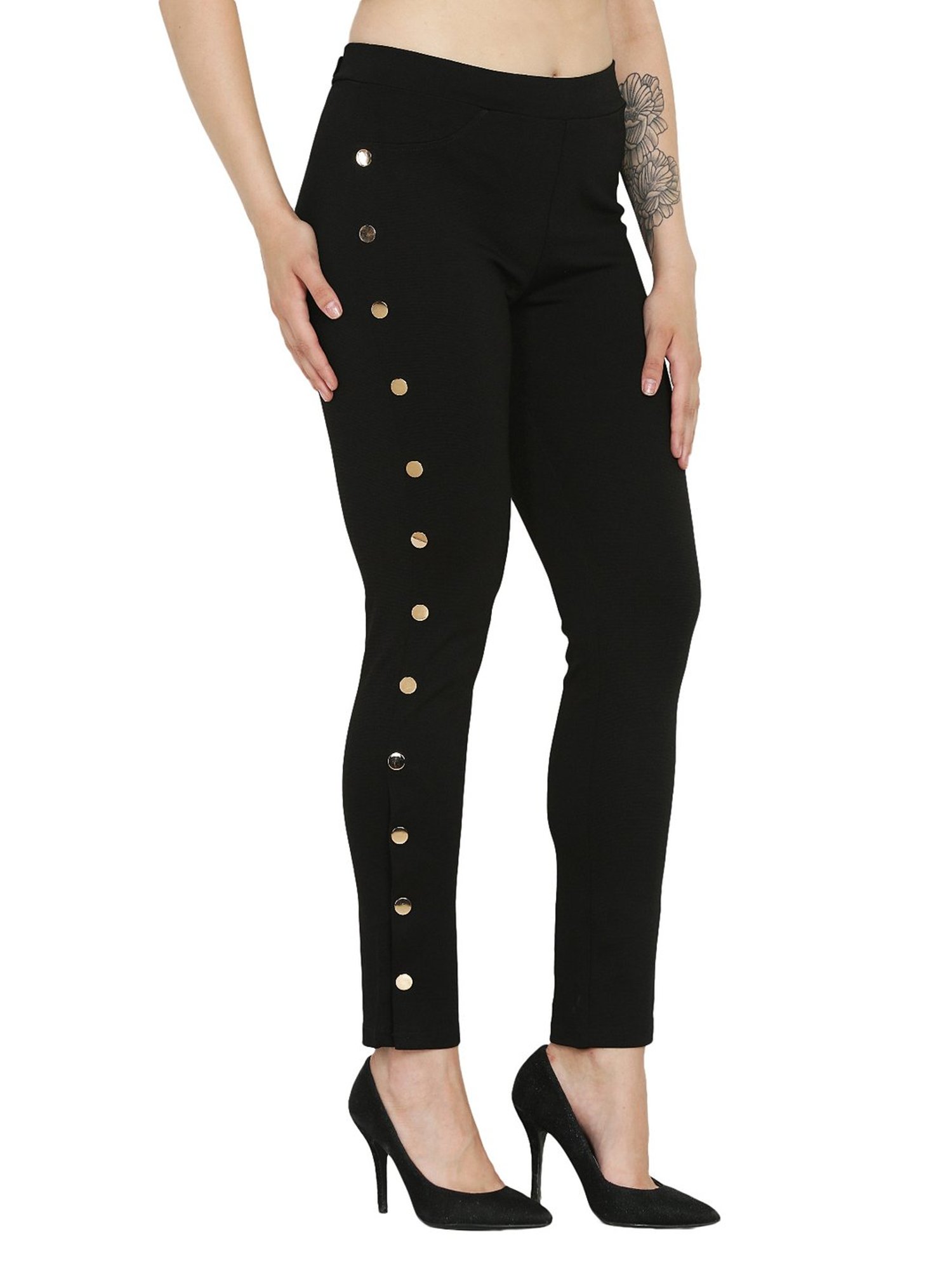 Westwood Black Embellished Jeggings
