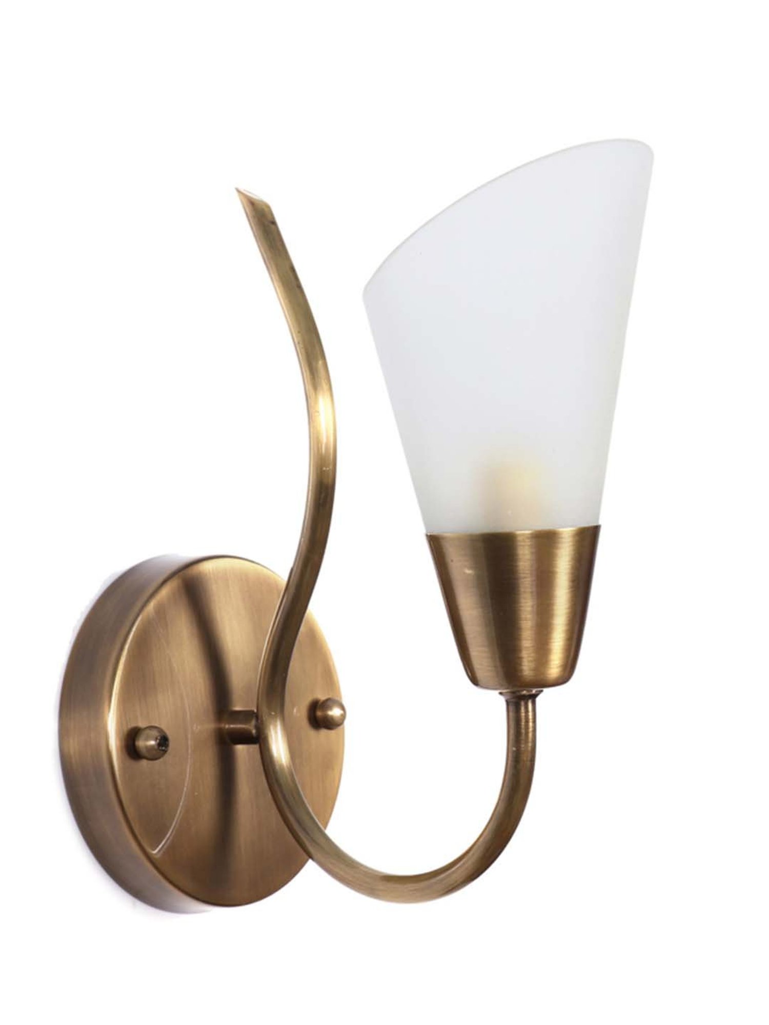 Fos Lighting Antique Brass Usha Double Wall Light (Bulb not included) - Set of 1