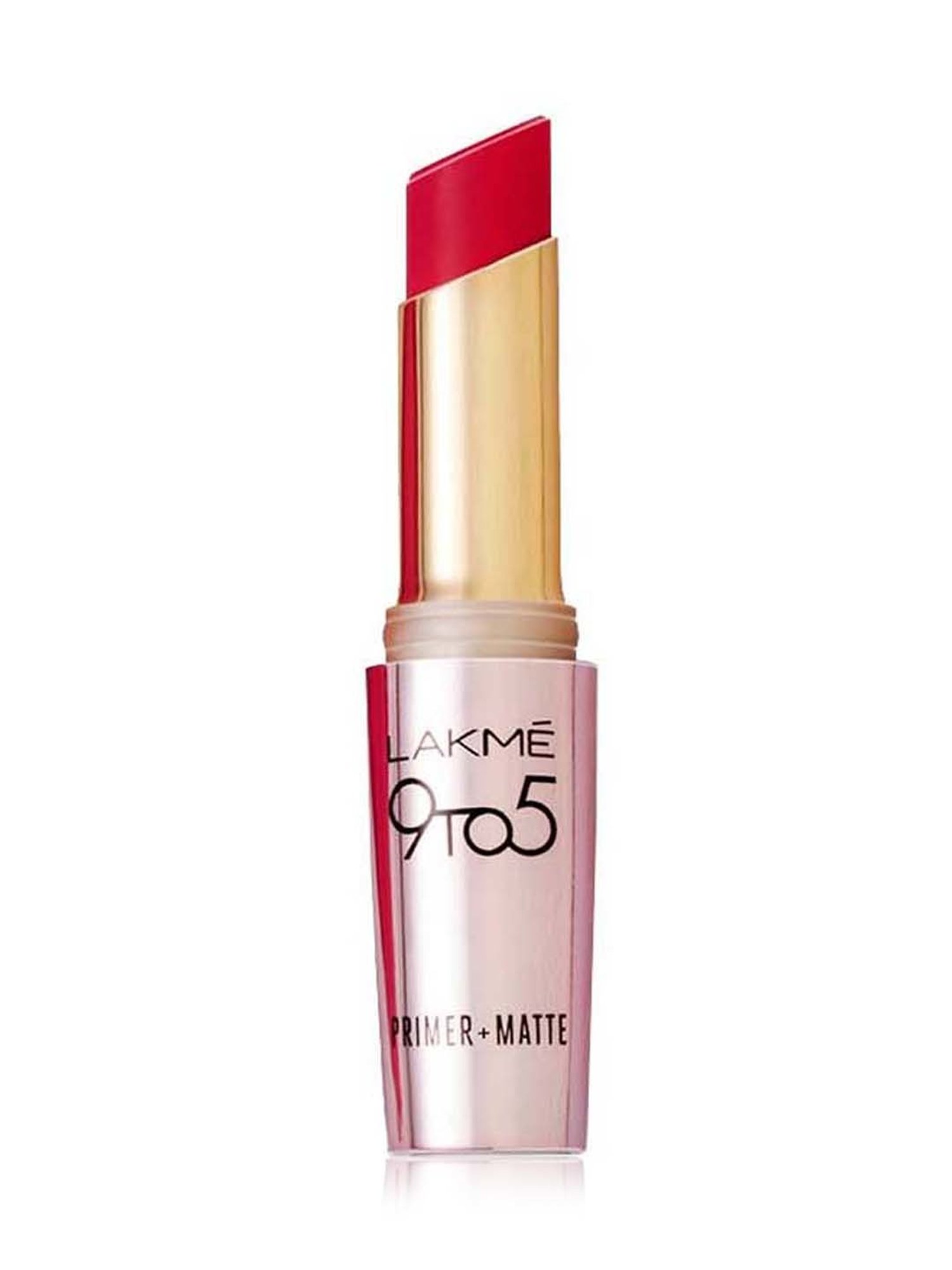 Lakme 9TO5 Primer & Matte Lip Color Iconic Red - 3.6 gm