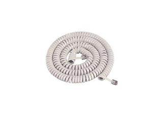 HANDSET CORD 25', Light Grey