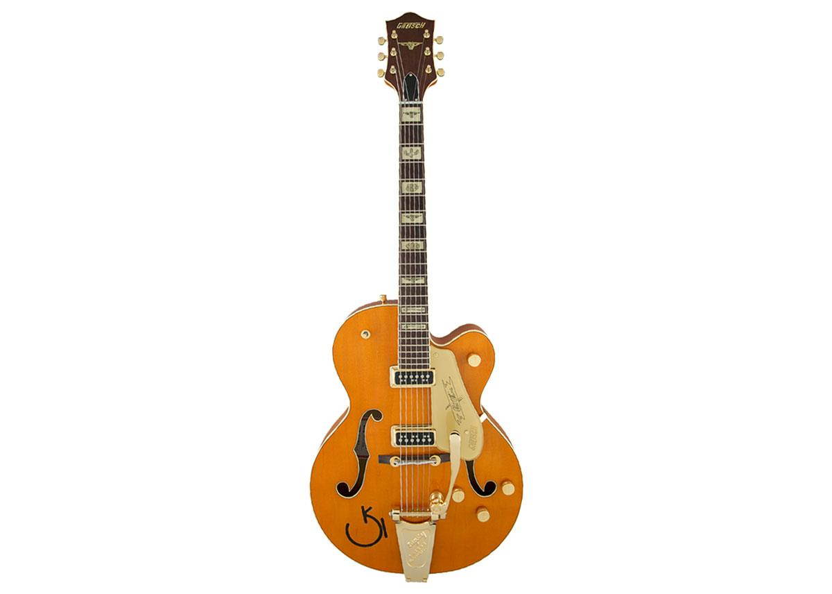 Gretsch G6120T '55 Chet Atkins Guitar, Vintage Orange Stain Lacquer #2401357822
