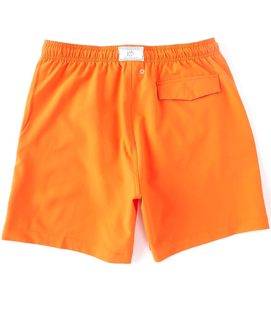 Southern Tide Solid 6#double; Inseam Swim Trunks
