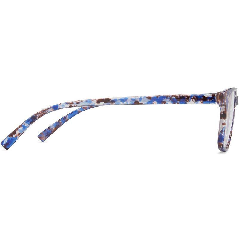 ICU Eyewear Kids Screen Vision Blue Light Filtering Oval Glasses - Blue
