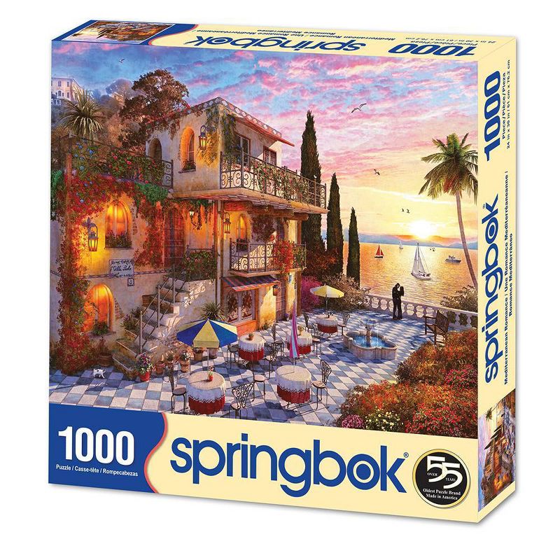 Springbok Mediterranean Romance Puzzle 1000pc