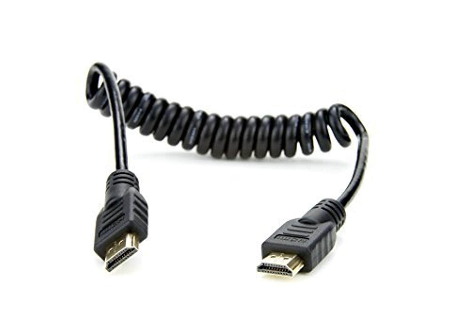 Atomos 11.81"/30cm Coiled Full Size HDMI to Full Sized HDMI Cable #ATOMCAB010