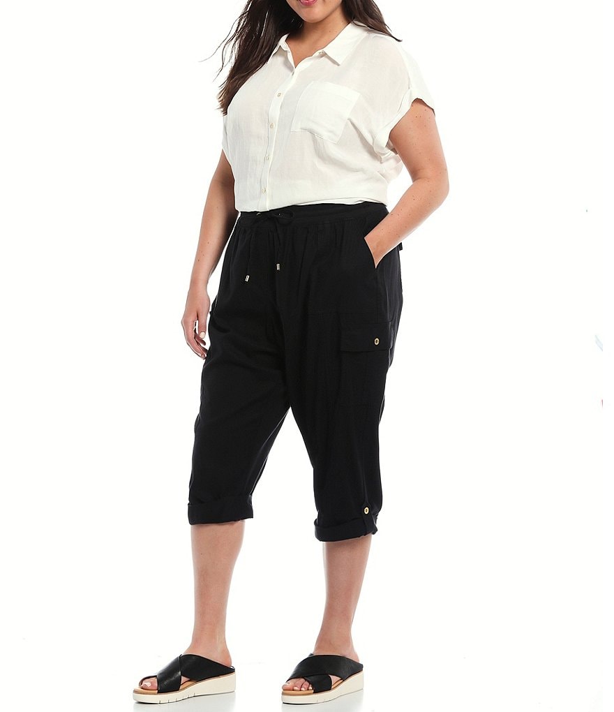 Westbound Plus Size the HIGH RISE fit Denim Skinny Cropped Pants