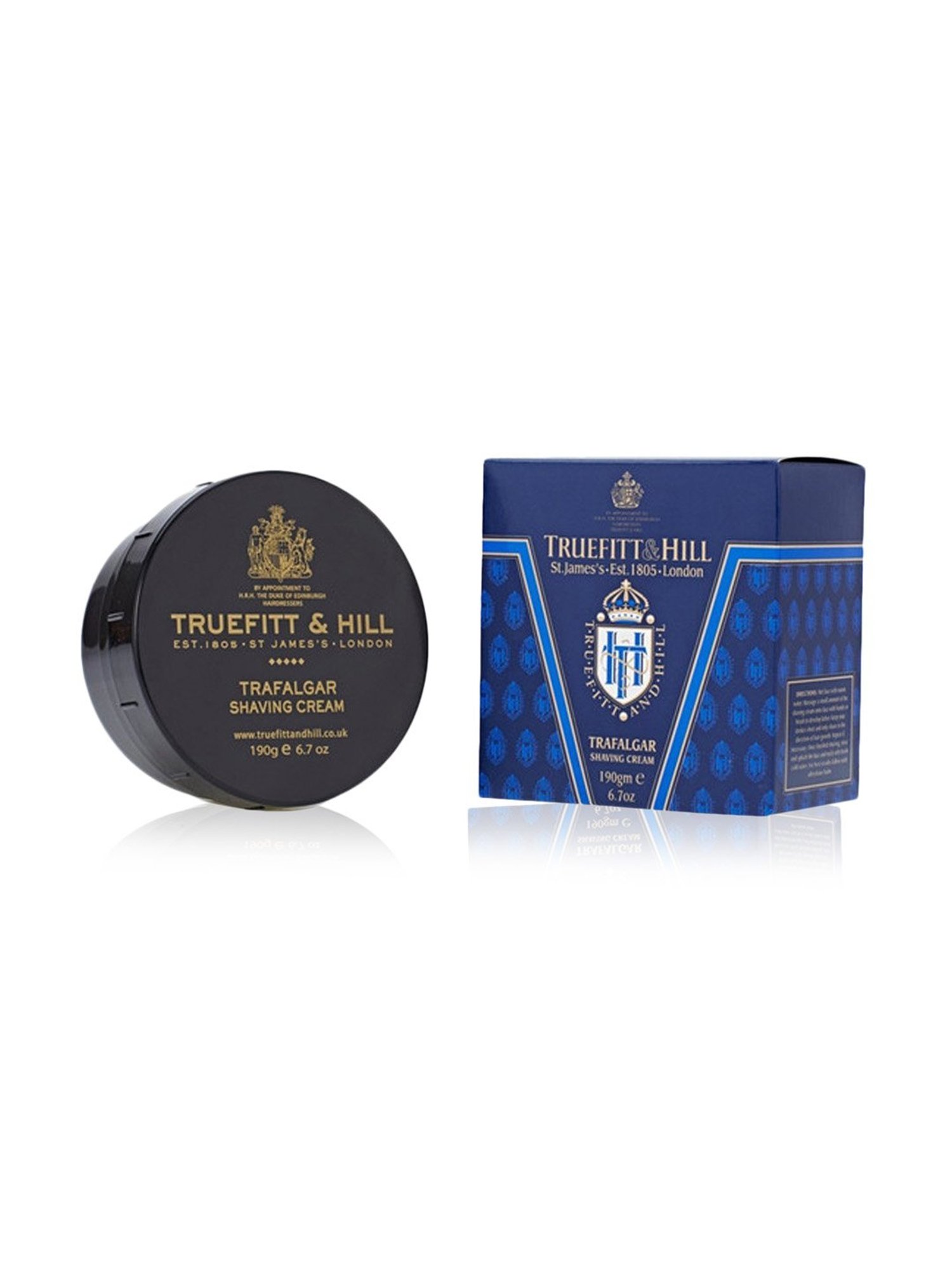 Truefitt & Hill Trafalgar Shave Cream - 190 gm