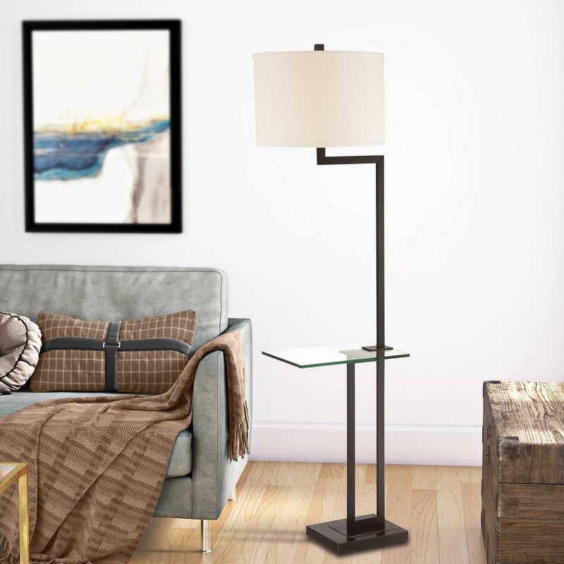 1-way Rudko Floor Lamp Dark Bronze  - Lite Source