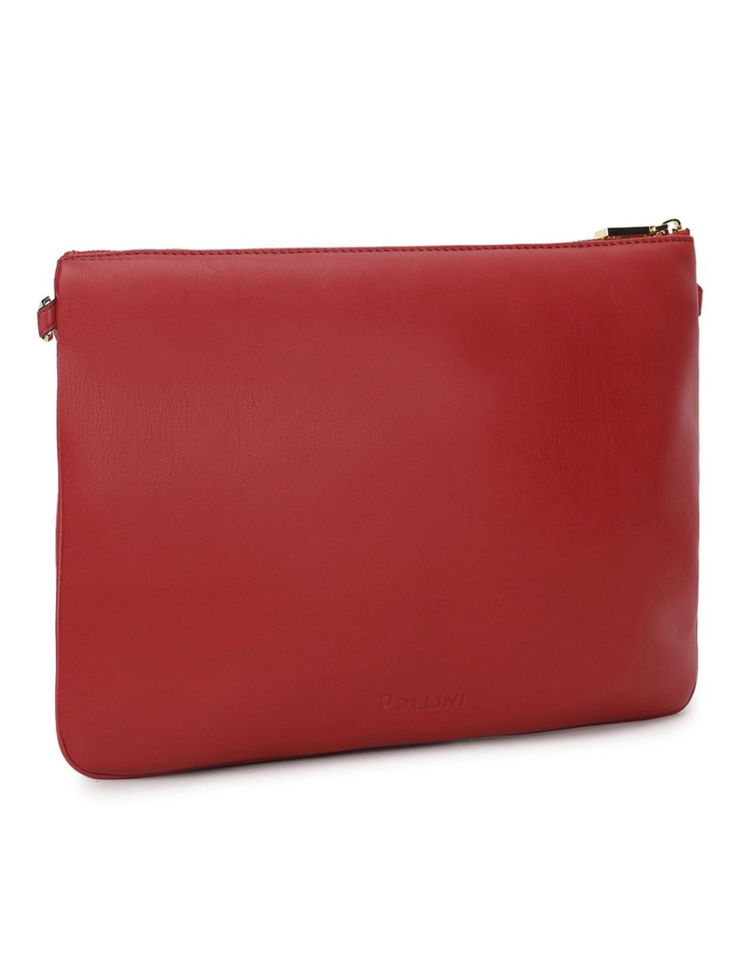 Pollini Red Large Cross Body Bag