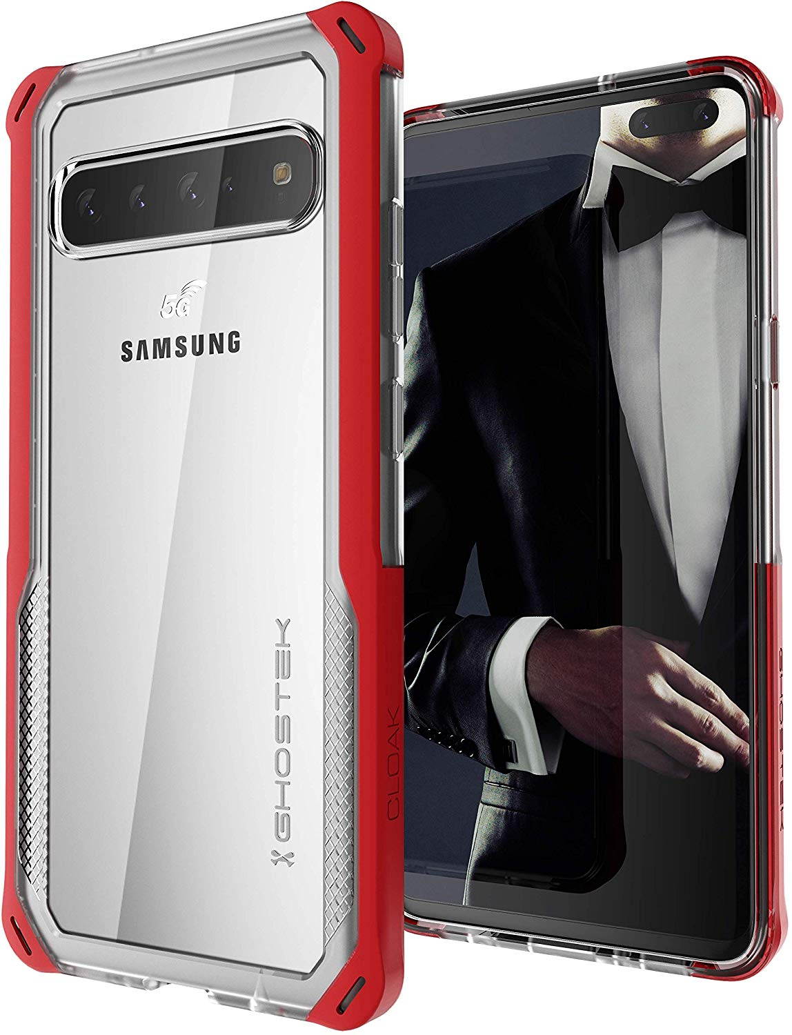 Ghostek Cloak Ultra-Thin Drop Protection Case Designed for Samsung Galaxy S10e &ndash; Pink