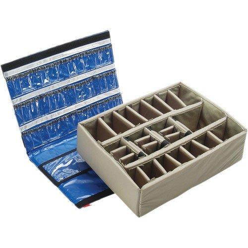 Pelican 1550 EMS Accessory Set, Lid Organizer and Divider Kit #1550-406-200