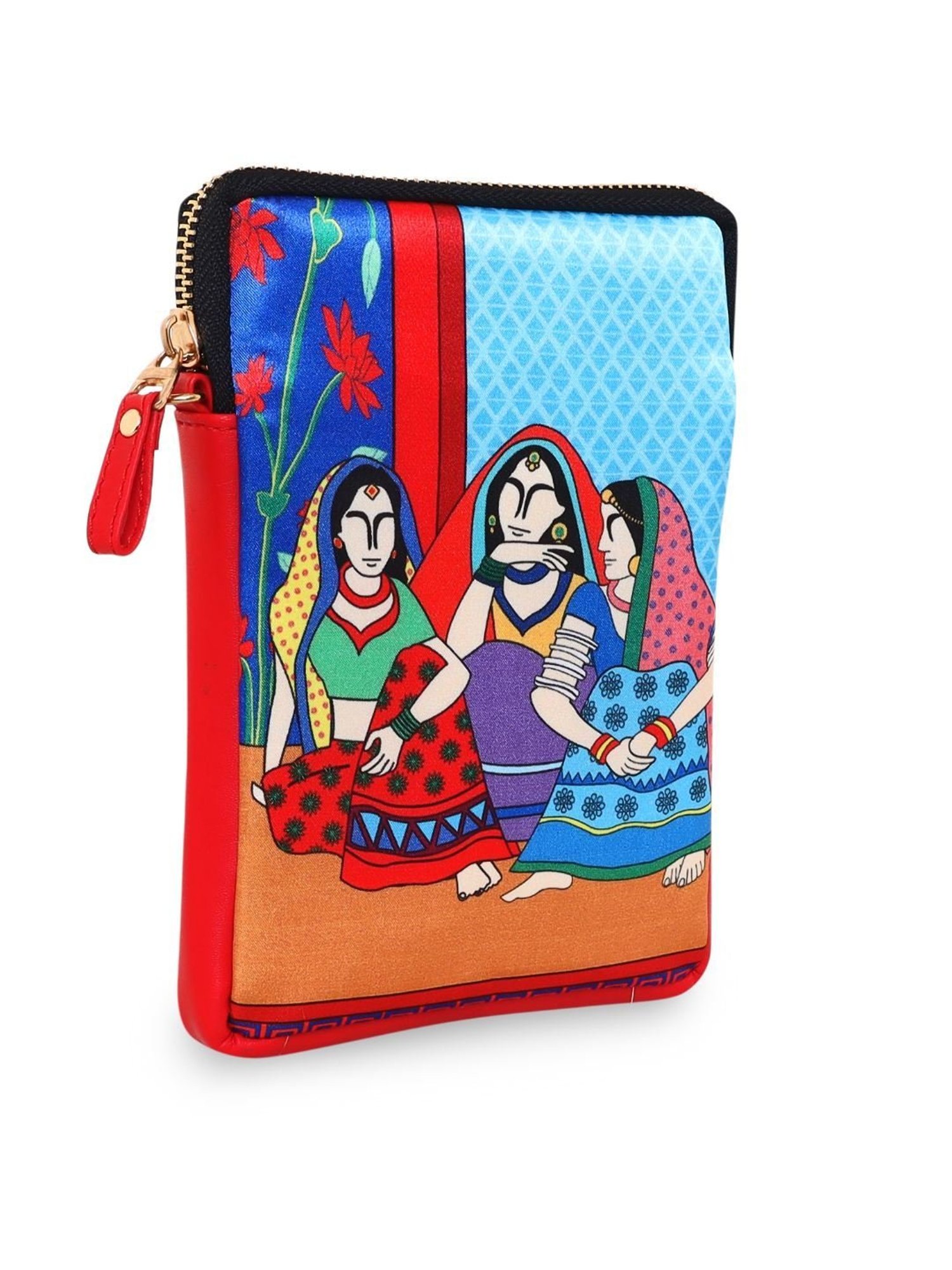 Sabhyata Multicolor Printed Small Cross Body Bag