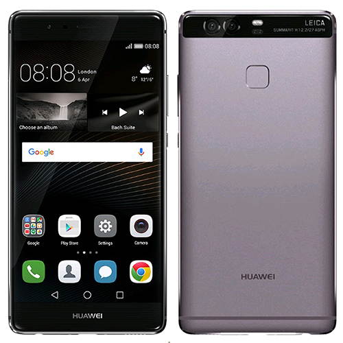 Huawei P9 EVA-L09 32GB (No CDMA, GSM only) Factory Unlocked 4G/LTE Smartphone - Titanium Grey