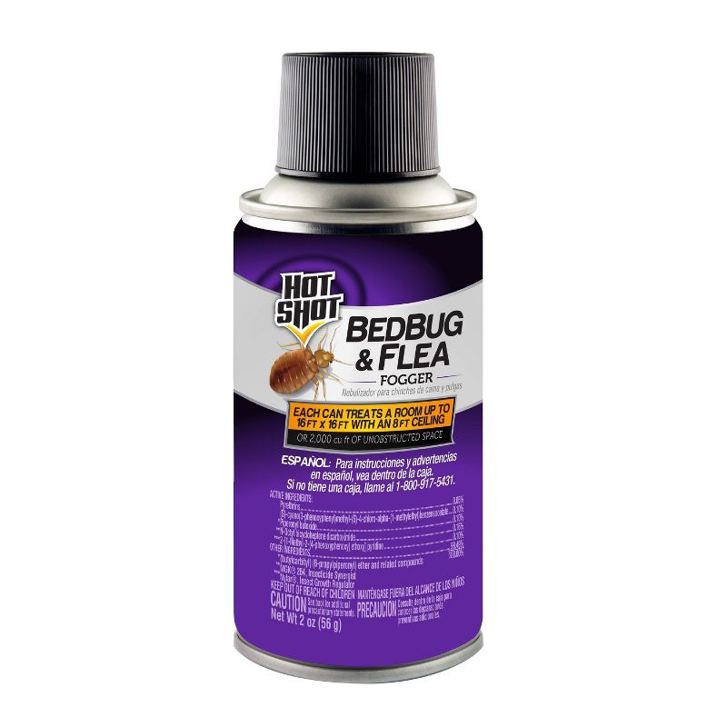 Hot Shot Bedbug & Flea Fogger - 2oz/3ct