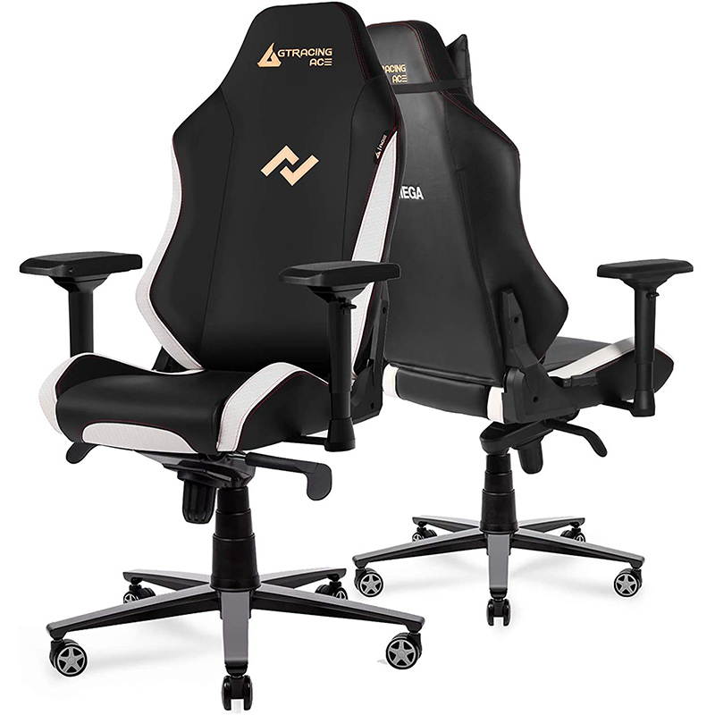 GTRACING Premium Gaming Chair Big and Tall 350lb, Ergonomic Computer Chair with Recliner, Swivel, Tilt, 4D Armrests, High Backrest, Rocker Seat Height Adjustment Mechanisms
