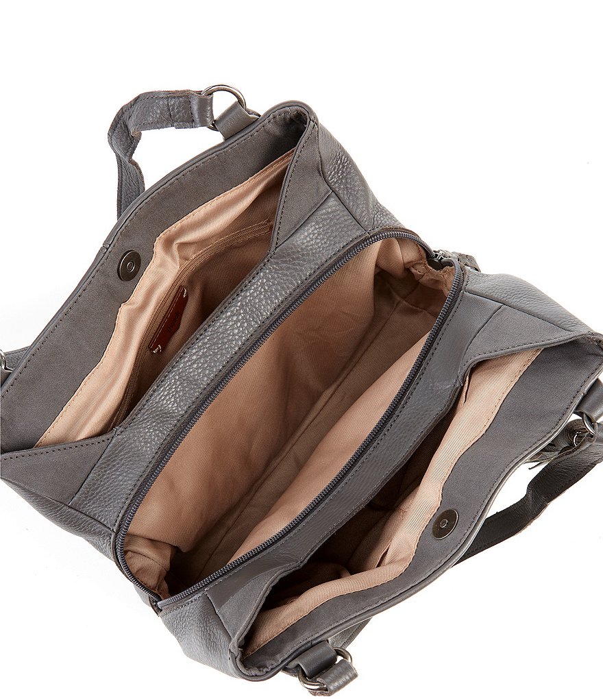 The Sak Melrose Leather Shoulder Satchel Bag