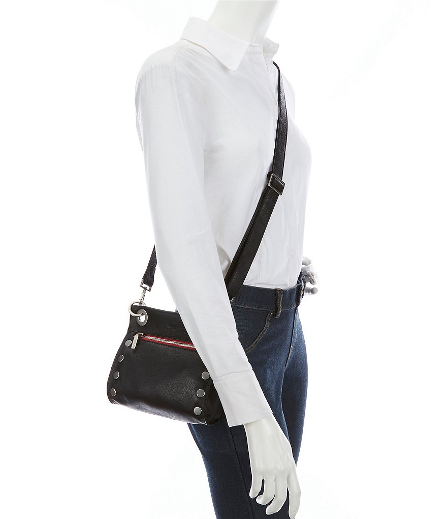 Hammitt Tony Grommet Studded Leather Crossbody Bag
