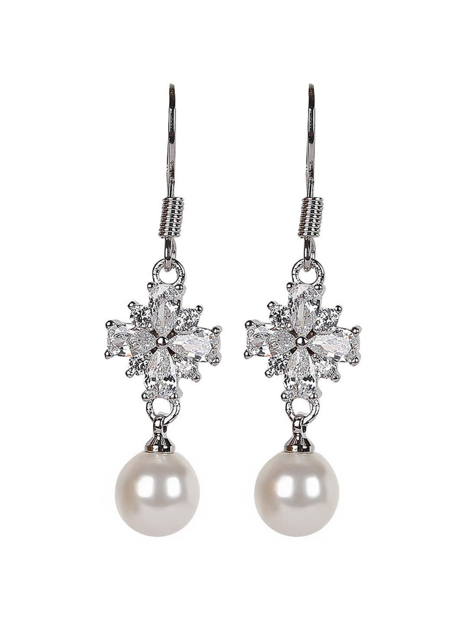 The Real Effect London 800 Silver Earrings for Women