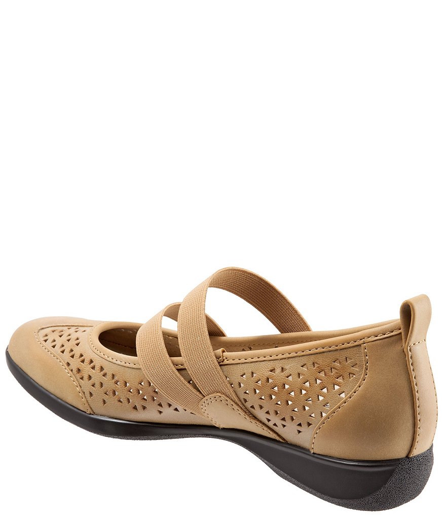 Trotters Josie Perforated Leather Slip-Ons