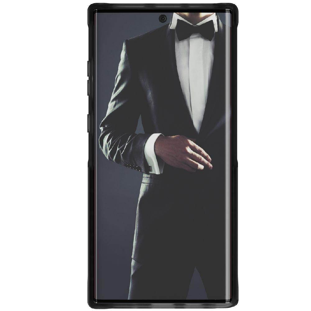 Ghostek Cloak Designed for Samsung Note 10 Case Clear Tough Bumper Protector Cover Luxury Design Supports Wireless Battery Charging Raised Bezel for Extra Screen Protection 2019 Note10 - (Blue/Gold)