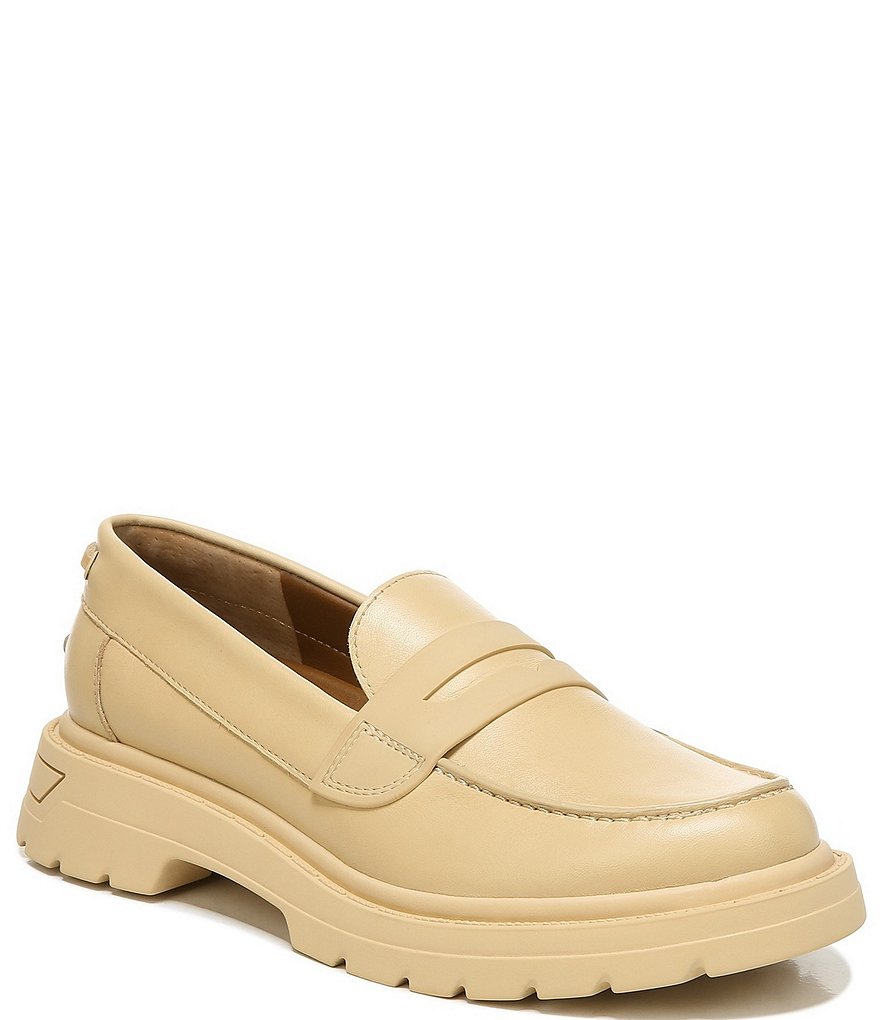 Franco Sarto Reza Leather Penny Loafers