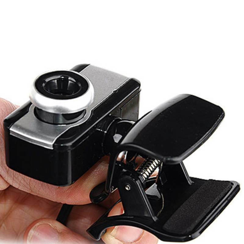 Rotatable Webcam USB 2.0 Clip-On Camera Video Calling Built-in Microphone PC Laptop Desktop Computer Web Cam USA~