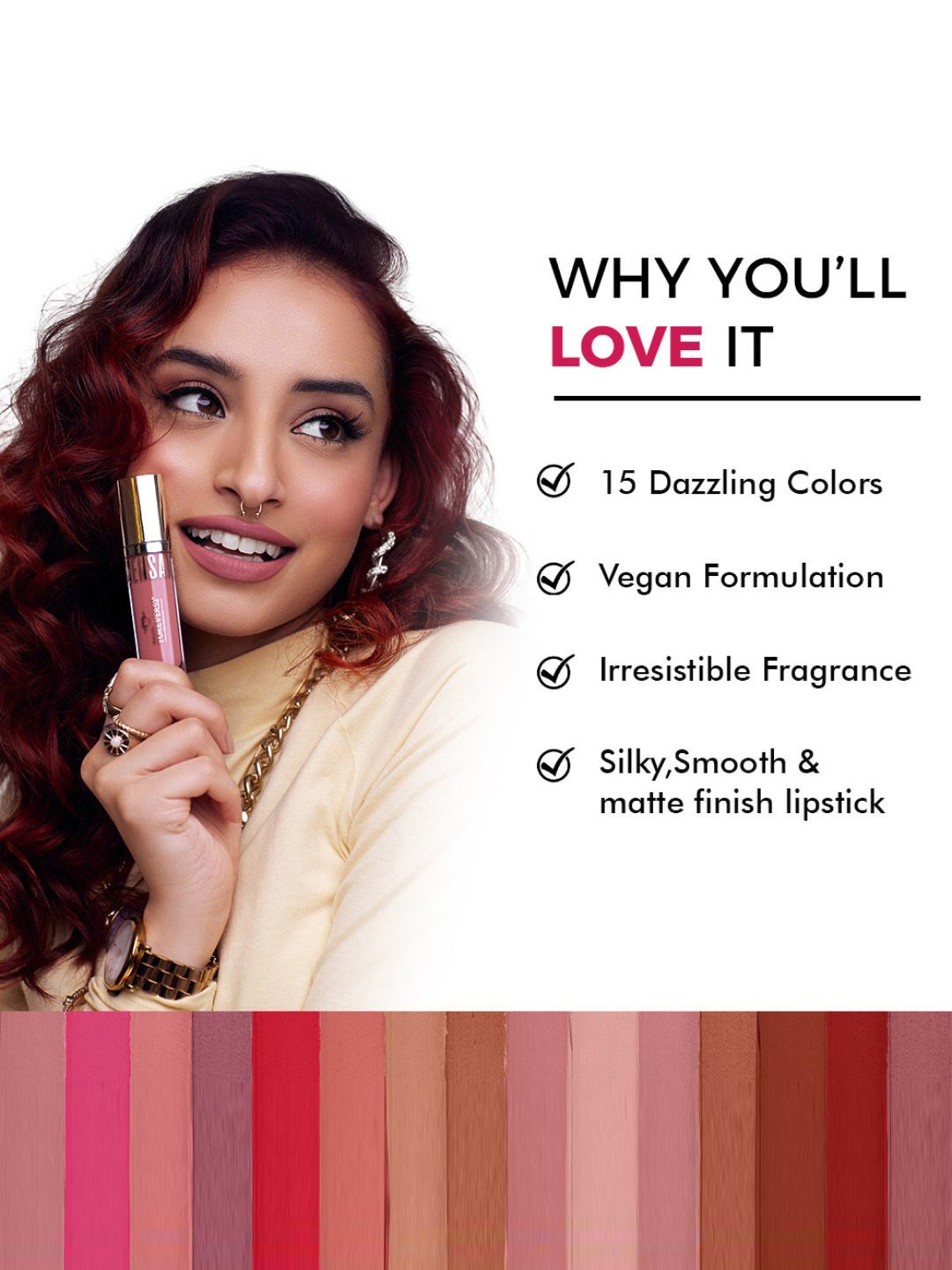 Daily Life Forever52 Sensational Liquid Lipstick Creamy Caramel-010 - 10 ml