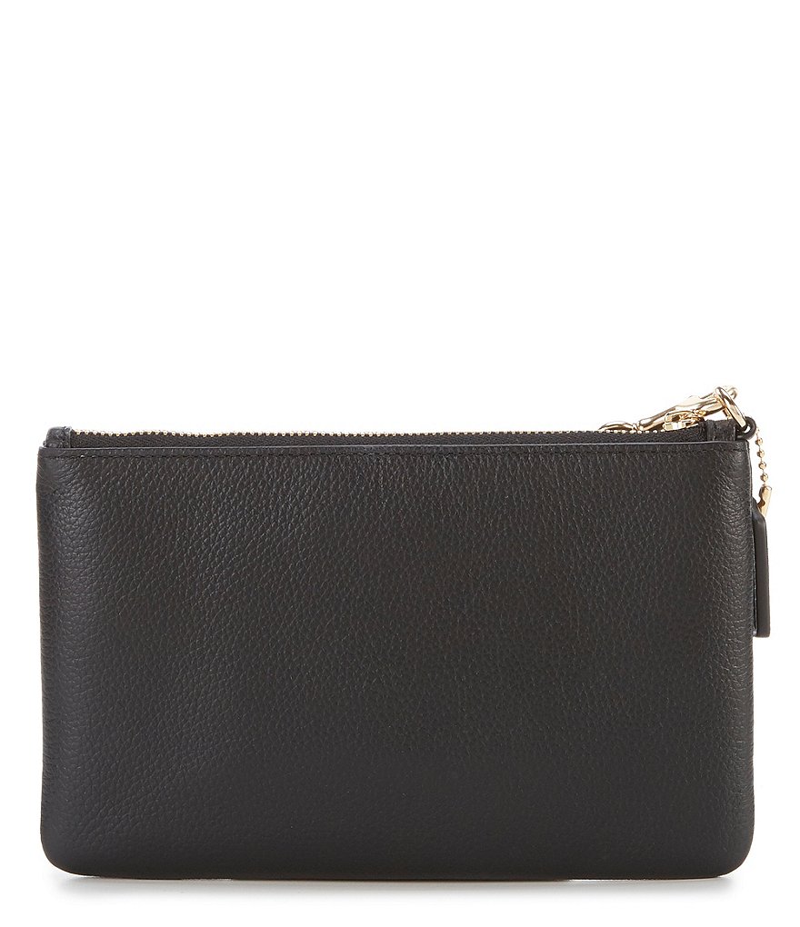 HOBO Link Leather Zip Wristlet