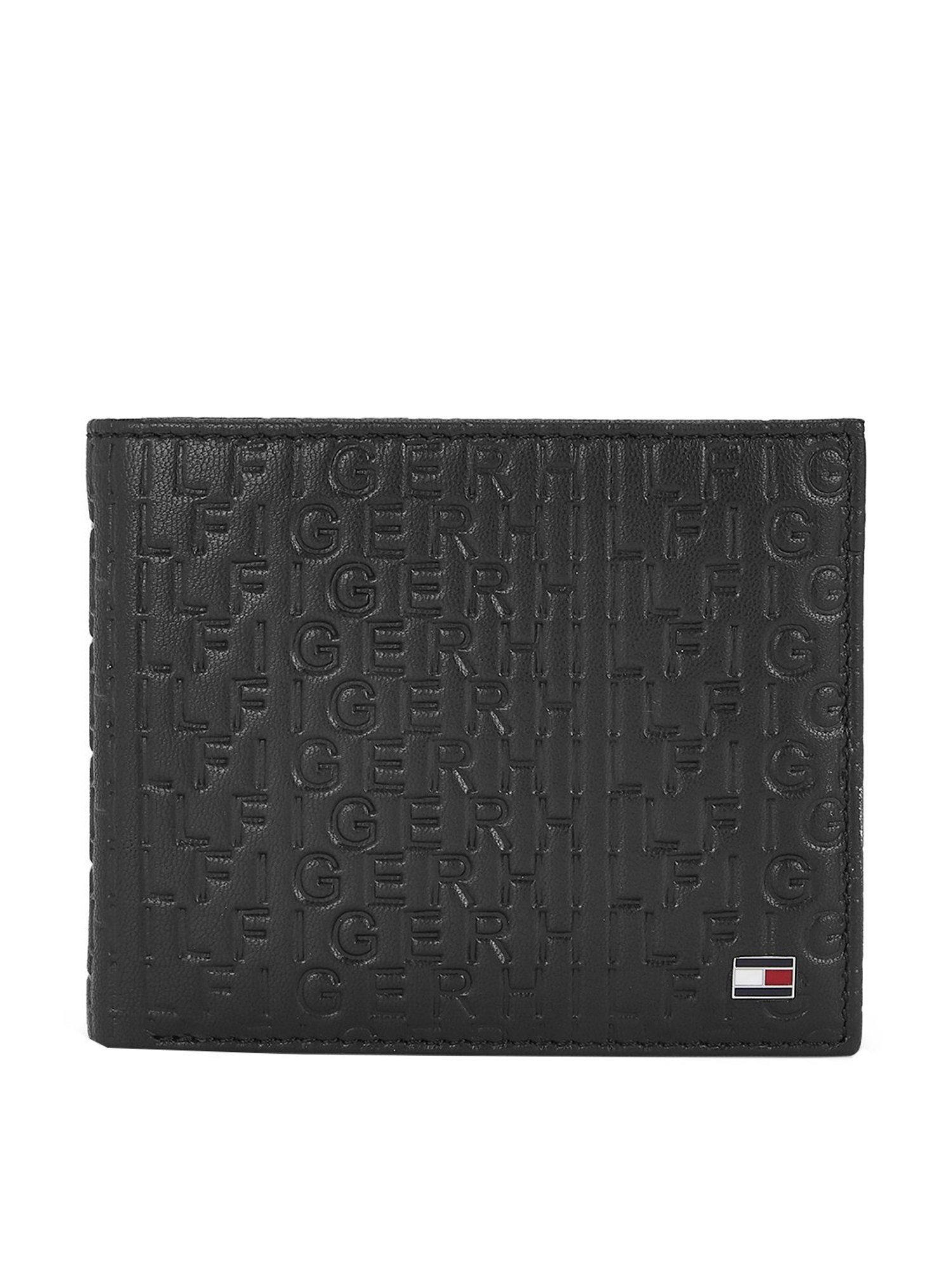 THE HOLISTIK Revival Black & Maroon Casual Leather Bi-Fold Wallet for Men