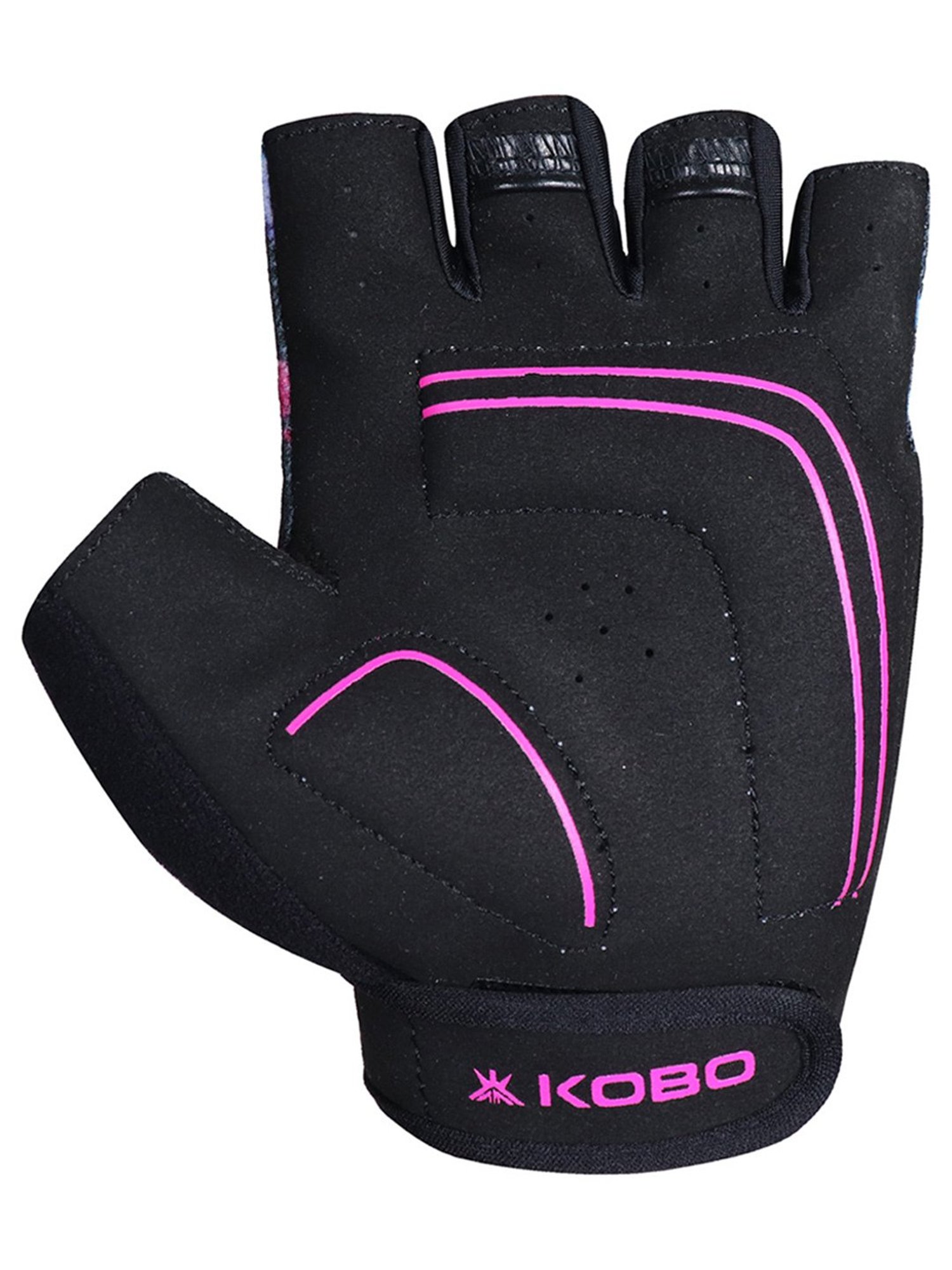 Kobo Weight Lifting Gym Gloves (Grey) Size - S