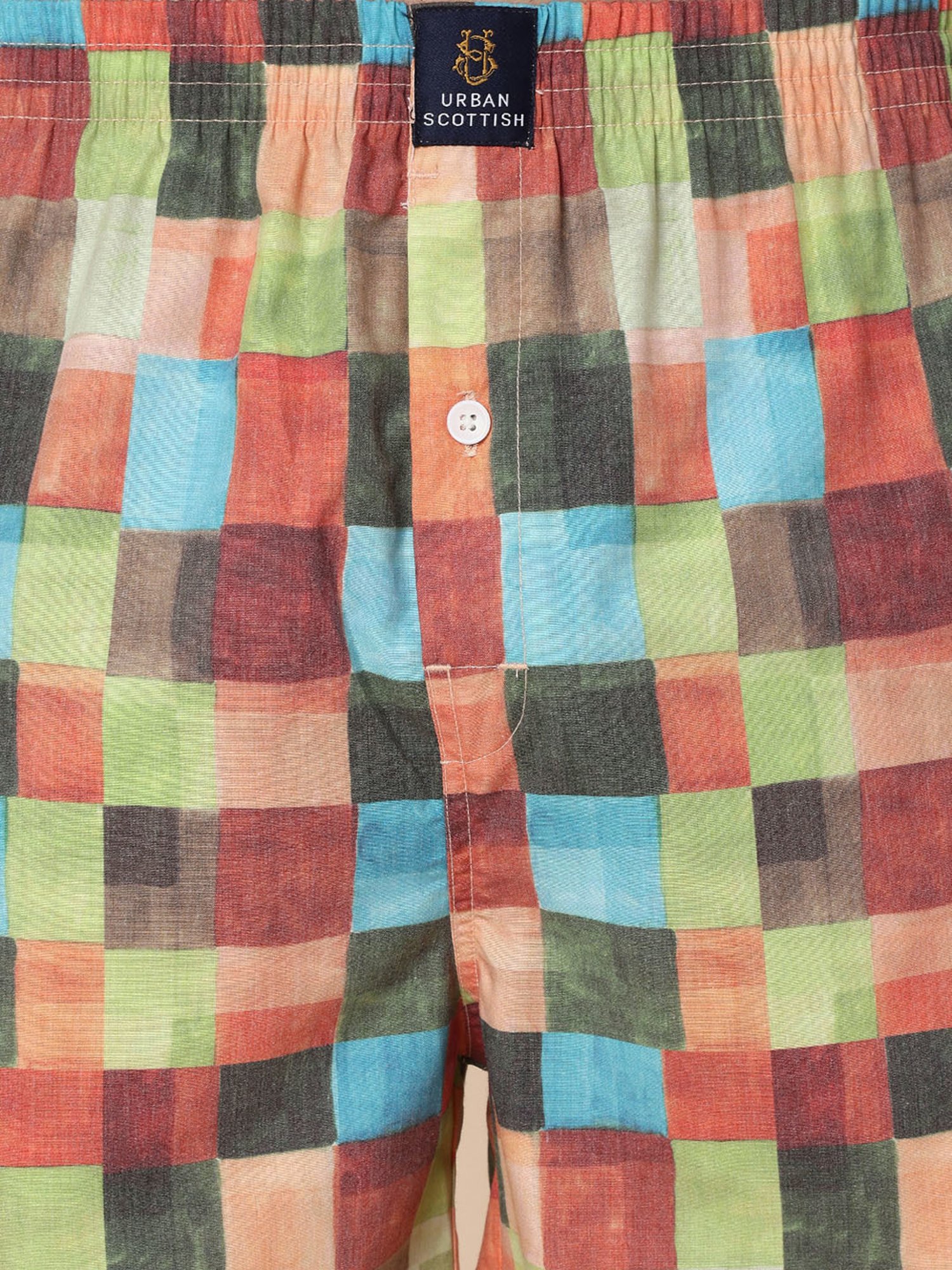 Urban Scottish Multi Other Regular fit Print Boxers-Pack of 3