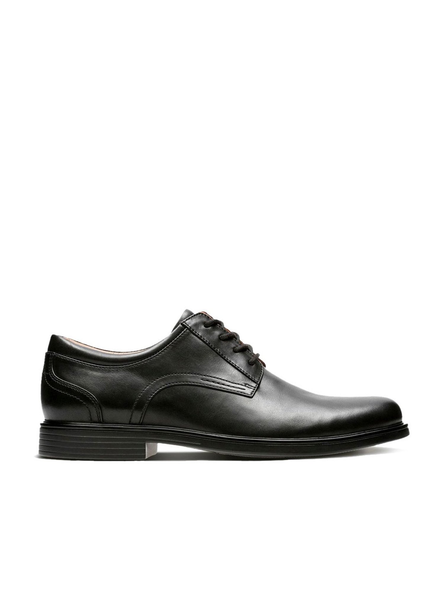 Clarks Men's Un Aldric Black Derby Shoes