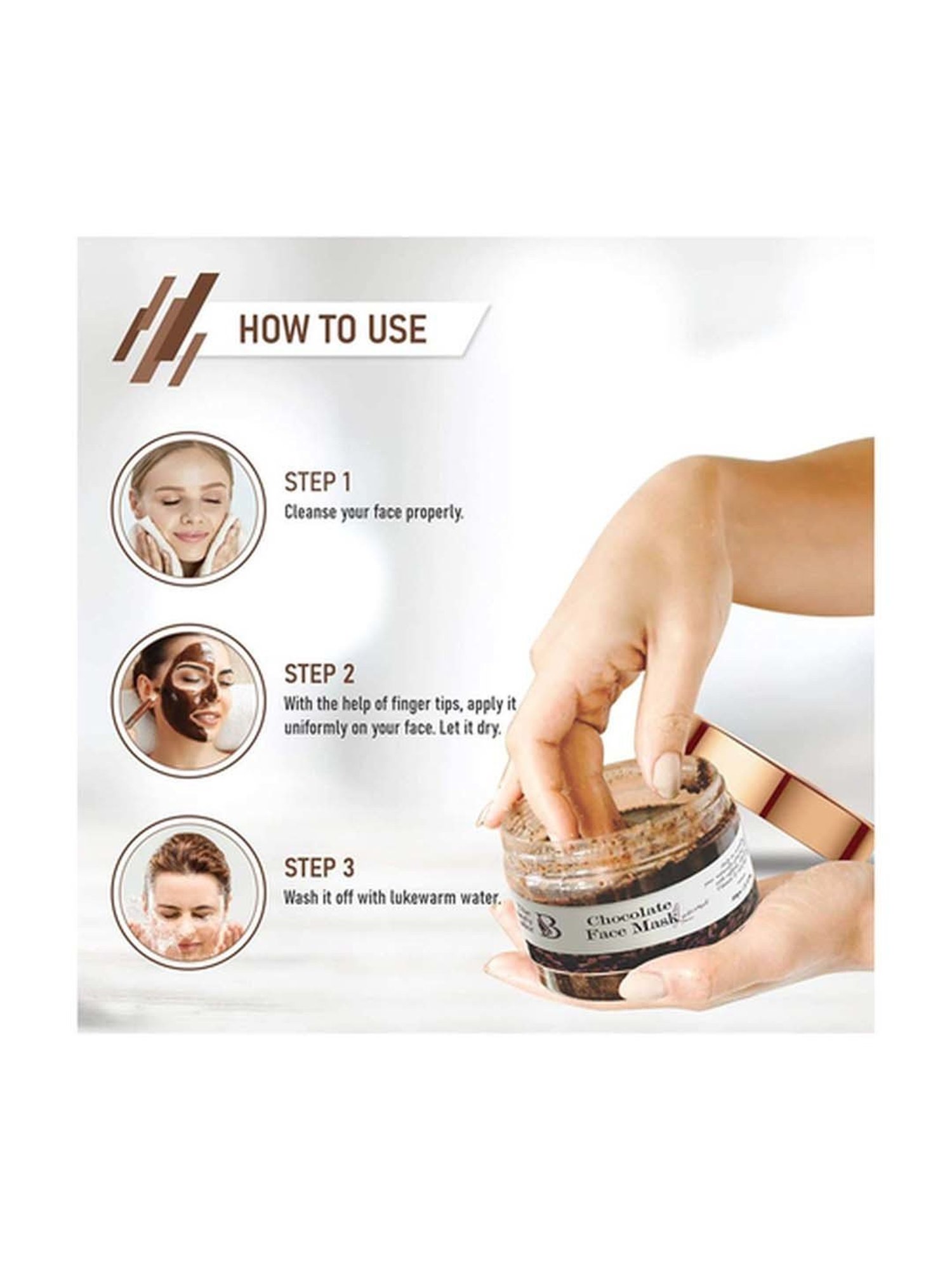 The Beauty Sailor Chocolate Face Mask Pack of 2 - 200 gm