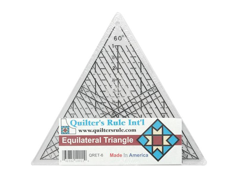 Quilter's Equilateral Triangle Ruler-7-3/4"