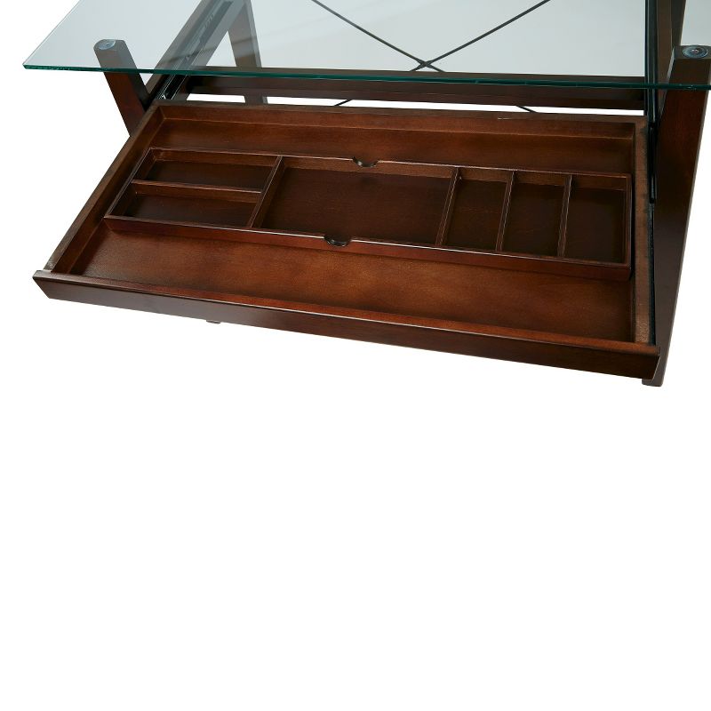 Computer Desk Brown - OSP Home Furnishings