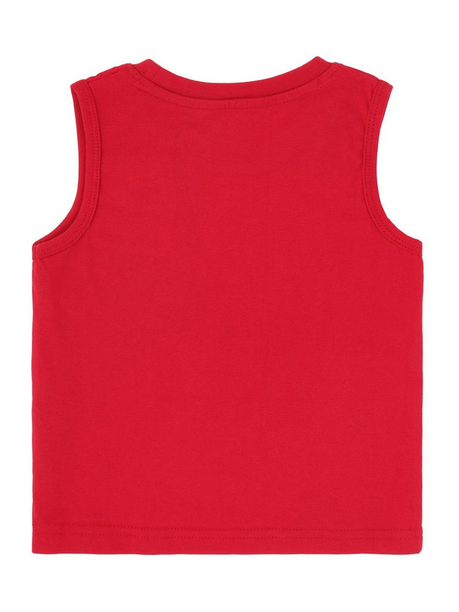 Bodycare Kids Red & Blue Cotton Printed T-Shirt Set