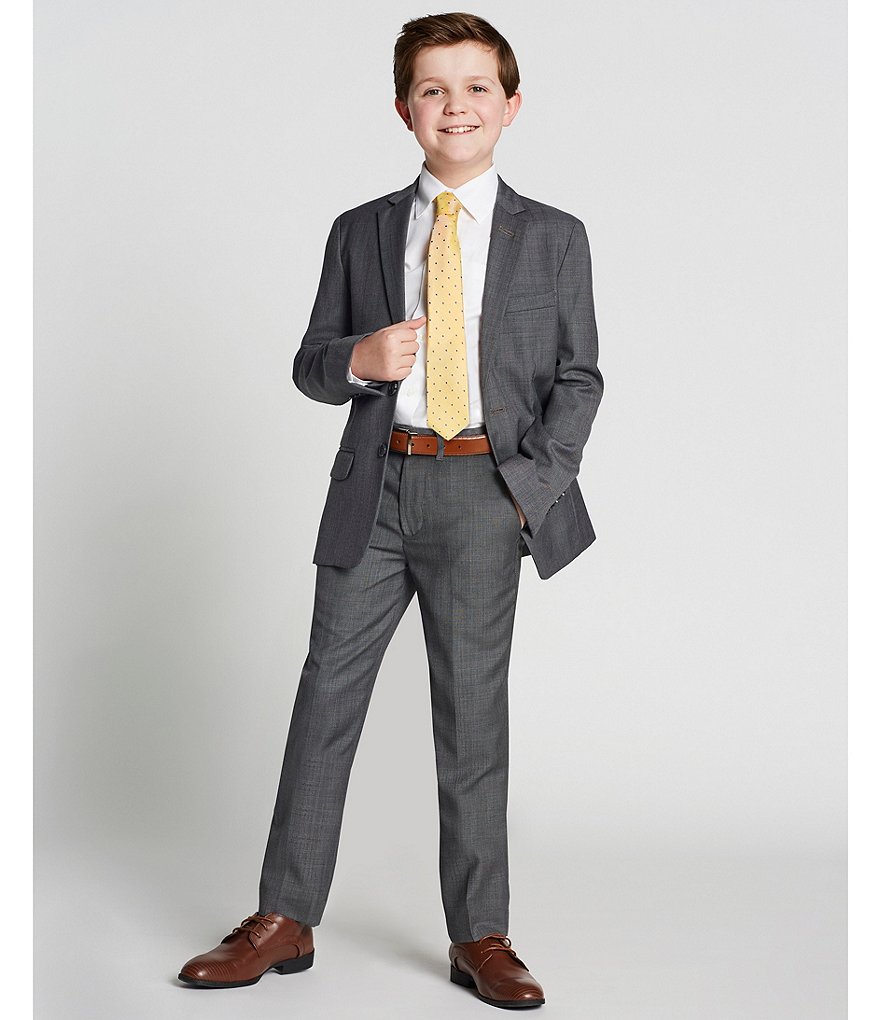 Class Club Big Boys 8-20 Husky Fit Twill Pants