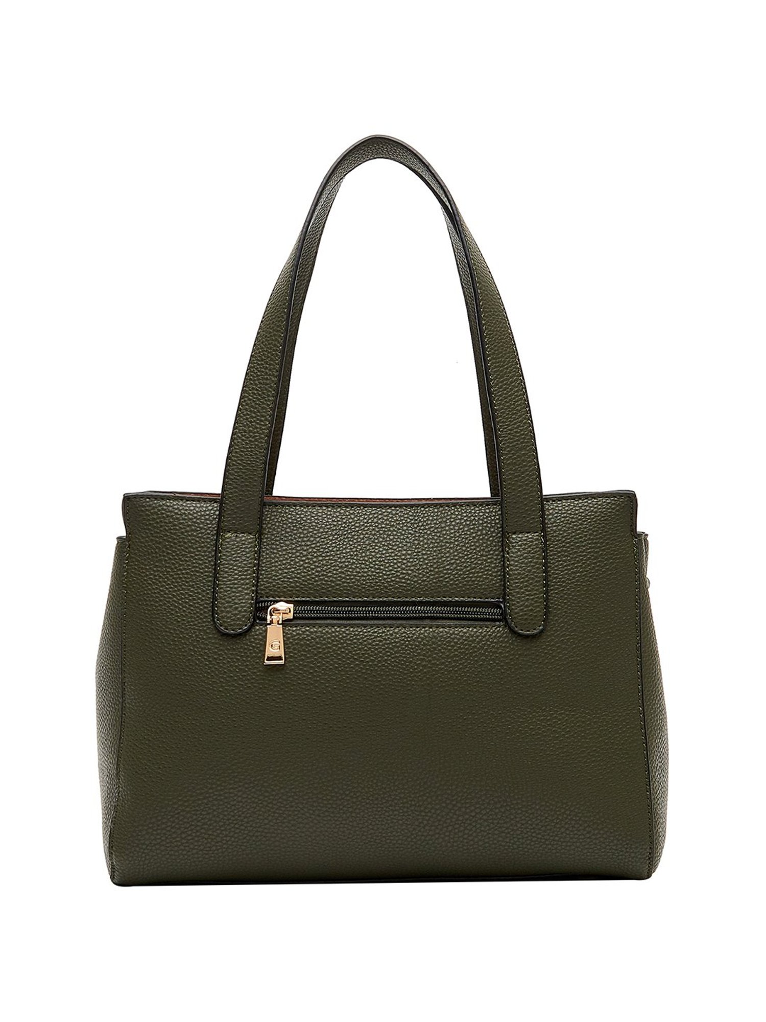 Tohl Avon Black Solid Medium Handbag