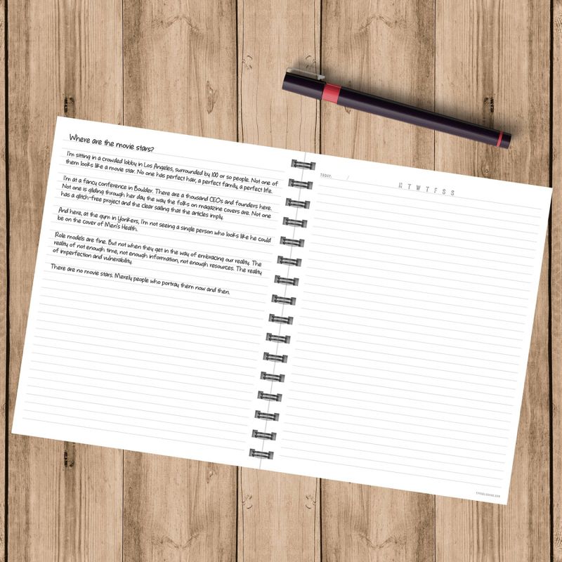 Journal 7.25" x 9.25" Alaska Home - Plaid