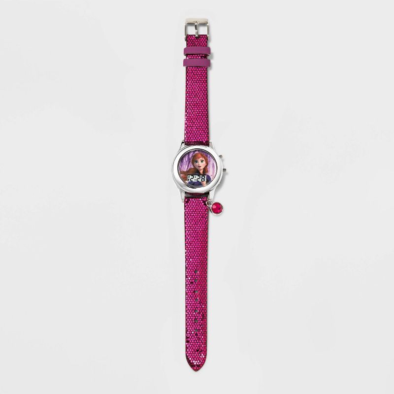 Girls' Disney Frozen Anna Watch - Purple