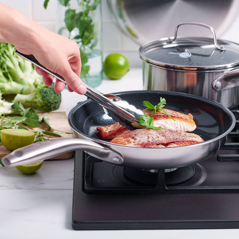 GreenPan Greenwich  10pc Stainless Steel Cookware Set